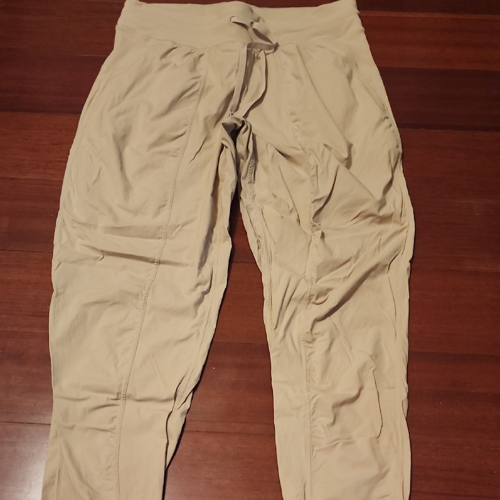 Lululemon Athletica Tan Track Pants